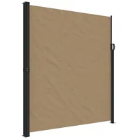 vidaXL Seitenmarkise Ausziehbar Taupe 220x600 cm