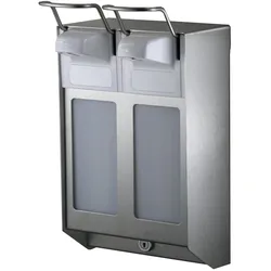 MediQo-line Desinfektion/Seifen-Spender DUO 1000ml Edelstahl