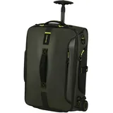 Samsonite Paradiver Light - Reisetasche/Rucksack mit 2 Rollen S, 55 cm, 51 L, Grün Jungle Green)
