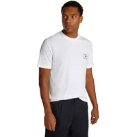 Tommy Hilfiger Stack Kurzarm-T-Shirt White S