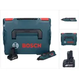 Bosch Professional Akku Rotationswerkzeug 12 V + 1x Akku 6,0 Ah + L-Boxx - ohne Ladegerät