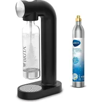Brita SodaONE black + PET-Flasche + Zylinder
