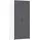 Rauch Wäscheschrank VOYAGER 93 x 194 x 53 cm Alpinweiß/Grauenmetallic