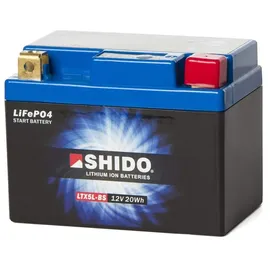 SHIDO LTX5L-BS LION -S- Batterie Lithium, Ion Blau (Preis inkl. EUR 7,50 Pfand)