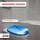 Grafner WC Sitz mit Absenkautomatik Motiv Blue Whirl
