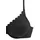 LASCANA Bügel-Bikini-Top Scallop Schwarz 36 Cup D