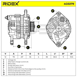 AS-PL Generator Brandneu AS-PL A5185