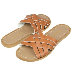 Salt-Water Sandals - Sandalen Retro Slide In Brown Tan, Gr.36