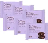 nu3 Brownie protéiné Végan Barre 6x50 g