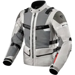 Revit Cayenne 2 Motorrad Textiljacke, silber, Größe S für Männer
