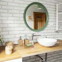 Relaxdays Badaccessoires-Set braun