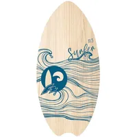 F2 Skimboard Skim Board Wood Surfer 103cm Blau 2024/25