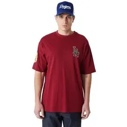 New Era LA Dodgers Oversized Tee | Shirts für Unisex | Rot