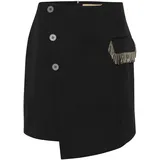 Culture Bleistiftrock Damen Schwarz 42