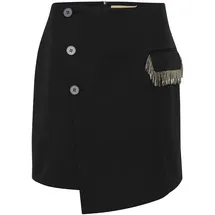 Culture Bleistiftrock Damen Schwarz 42