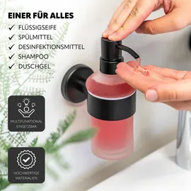 bremermann Seifenspender 200ml Schwarz