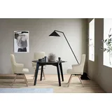 Stressless® Polsterstuhl Laurel, High Back mit Armlehne, Größe L, schräggestellte Beine in Walnuss beige