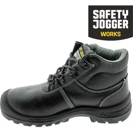 Safety Jogger Bestboy S3 SC SR LG rutschfest Schwarz, 48 EU