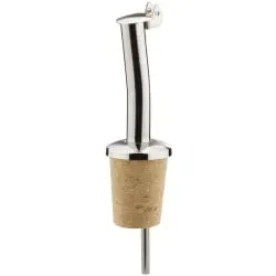 WESTMARK Inox Standard, Naturkorken, Metallkläppchen 45502280 , 1 Packung = 2 Stück