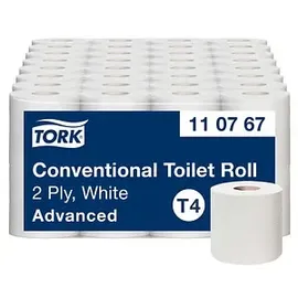 TORK Kleinrollen Toilettenpapier T4 Advanced 2-lagig 8 Rollen