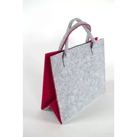 Kobolo Filztasche Shopper grau