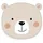 Herding babybest® Deko-Konturenkissen Little Bear ca. 33x36cm