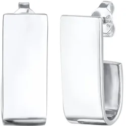 Elli Creolen Ohrstecker Modern Zeitlos 925 Silber   Damen 