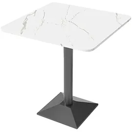 360Home Esszimmertisch 60 x 75 x 60 cm weiß