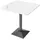 360Home Esszimmertisch 60 x 75 x 60 cm weiß