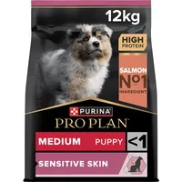 Purina Medium Puppy für Sensible Haut mit Optiderma 12 kg
