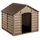 vidaXL Hundehütte 86 x 84 x 82 cm Polypropylen Braun