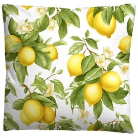 Schmaenk H.& W. GmbH & Co. Kg Biberna Romy Renforcé Gelb 135 x 200 cm + 80 x 80 cm