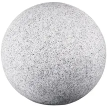 KANLUX Kugelleuchte Kunststoff Ø20 cm inkl. Bewegungsmelder grau