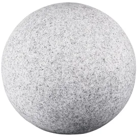 KANLUX Kugelleuchte Kunststoff Ø20 cm inkl. Bewegungsmelder grau
