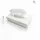 Blanc HYGIENIC Kosmetiktuchspender Edelstahl/Weiß