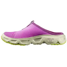Salomon Reelax Slide 6.0 iris orchid/aspargus green/acid lime 40