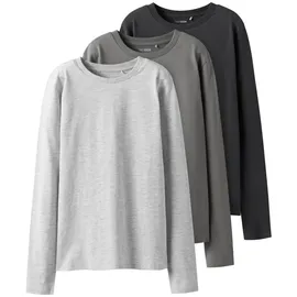 two soon 3er-Pack T-Shirt in Asphalt | Gr.: 158/164