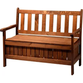Dobar Gartenbank 115 x 58 x 89 cm braun