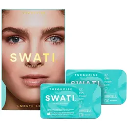 Swati Kontaktlinsen Turquoise 2 Stück