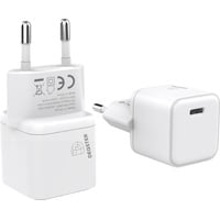 DEQSTER Mini Charger USB-C, 20W PD (Schnellladefunktion), Ladegerät (Power