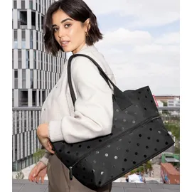Reisenthel Shopper e1 glossy dots black