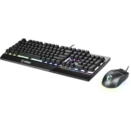 MSI PERIPHERIQUE Gaming Vigor GK30 Combo, S11-04FR601-CLA, Schwarz