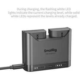 SmallRig Kamera-Akkuladegerät LP-E6P