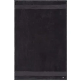 Lacoste Lecroc Badetuch 100 x 150 cm schwarz