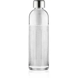 Bubliq Glasflasche 1 l transparent