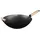 5 five simply smart SECRET DE GOURMET Wok Acero 35CM con Mango DE Madera, Multicolor, One Size