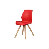 CLP Stuhl Luna rot/Kunststoff