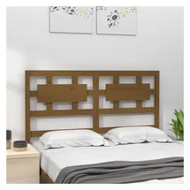 vidaXL Bett-Kopfteil Honigbraun 205,5x4x100 cm Massivholz Kiefer