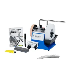 Tormek T4 Nassschleifmaschine 421355 ohne Akku + EKA Taschenmesser Edelstahl Classic 5