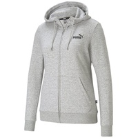 Puma Sweatshirt Essentials Kapuzenjacke Damen grau XL